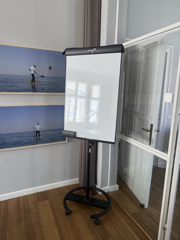 Meeting corner with flipchart
